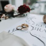 wedding rings close-up photo