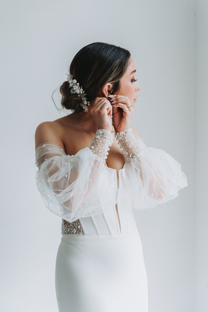 bride getting ready