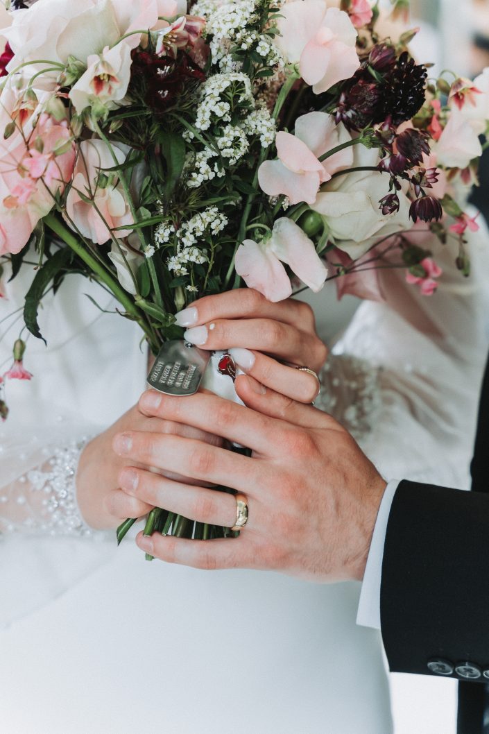 wedding bouquet close-up