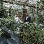 Bride and Groom Photo at Kew Garden