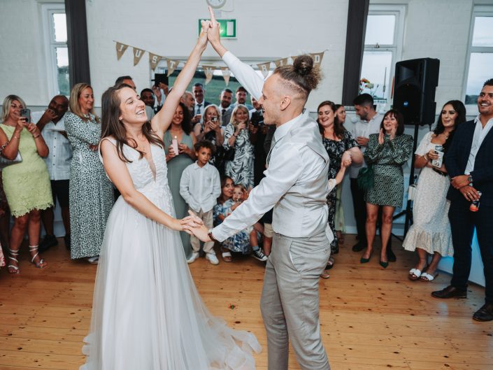 Bride and Groom First Dance