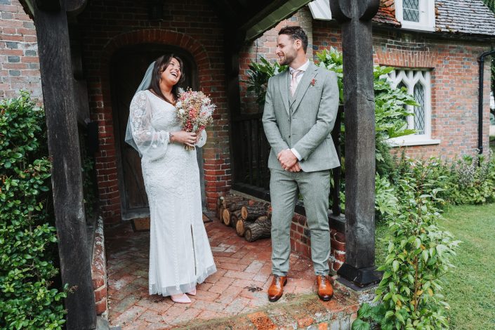 Bride and Groom First Look