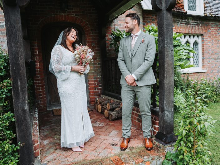 Bride and Groom First Look