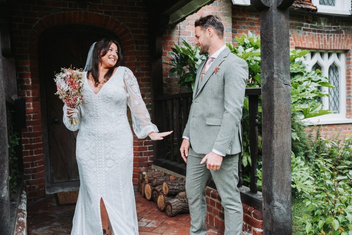 Bride and Groom First Look